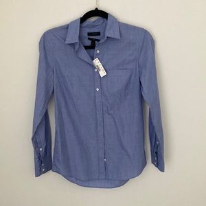 J Crew button up shirt blue 0